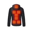 Heated Jacket with Removable 10-Hour Battery and 3 Heat Settings, Machine Washable Valideals Outlet