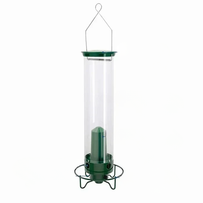 Squirrel Resistant Bird Feeder with Weight-Sensitive Perch and Four Feeding Ports, 5 lb Valideals Outlet