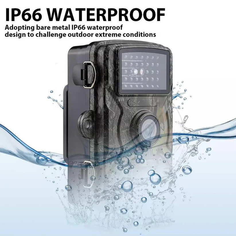 Wildlife Camera with Night Vision and 1080P Video, 16MP Stills, 38 No-Glow LEDs Valideals Outlet