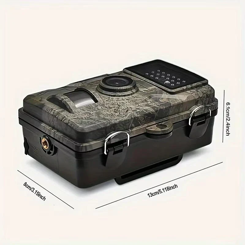 Wildlife Camera with Night Vision and 1080P Video, 16MP Stills, 38 No-Glow LEDs Valideals Outlet