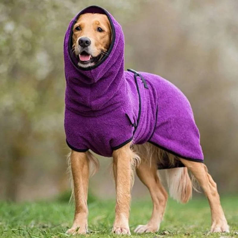 Dog Winter Coat with Waterproof Shell and Reflective Strips, Plush Lining Valideals Outlet