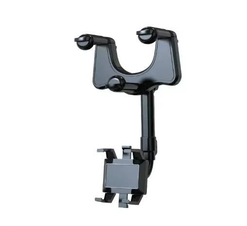 Rearview Mirror Phone Holder with 360 Degree Rotation and Four Claw Grip Valideals Outlet