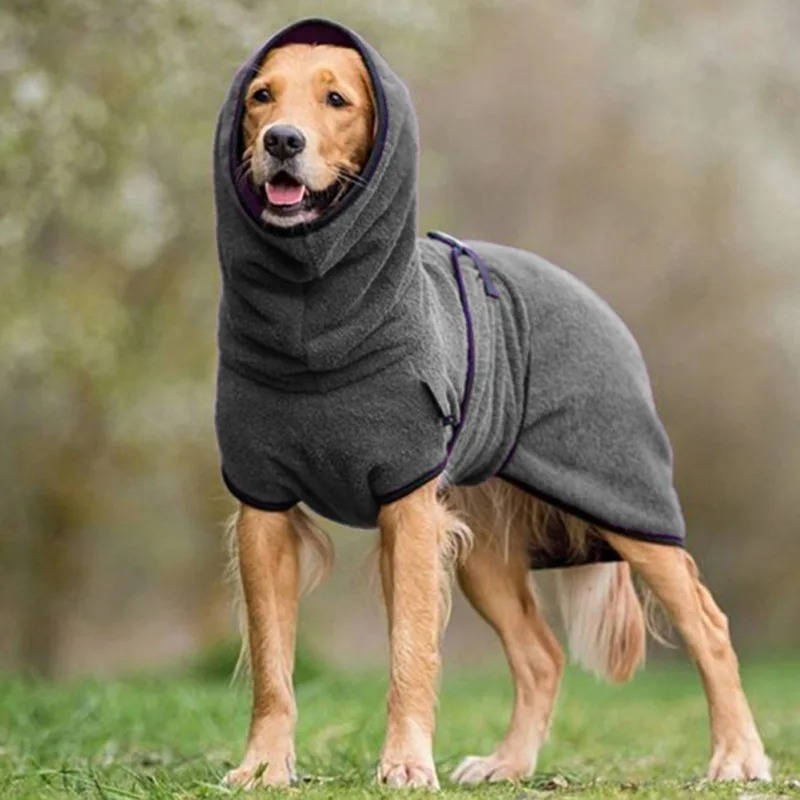 Dog Winter Coat with Waterproof Shell and Reflective Strips, Plush Lining Valideals Outlet