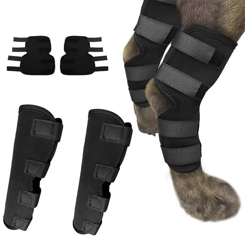 Dog Ankle Brace with Compression Support and Reflective Strips for Injury Recovery Valideals Outlet