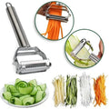 Dual Blade Vegetable Peeler with Julienne Cutter and Stainless Steel Construction Valideals Outlet