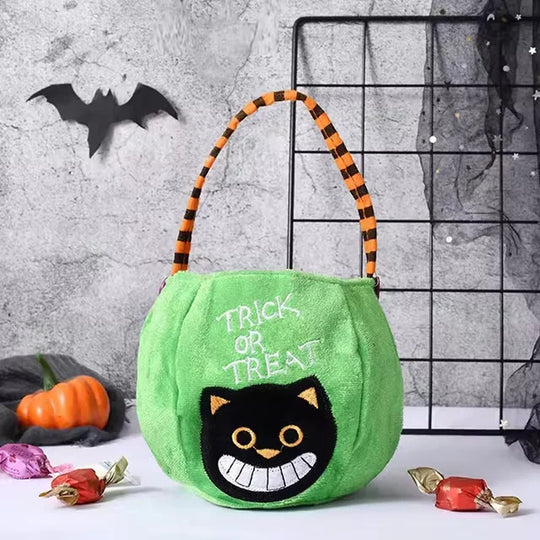 Pumpkin Halloween Treat Bag for Kids