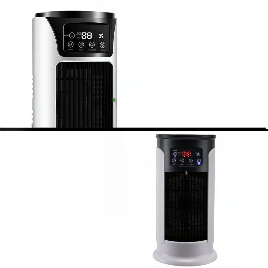 Portable Air Conditioner for Small Rooms with 300ml Mist and Wheels, Quiet 23 dB Valideals Outlet