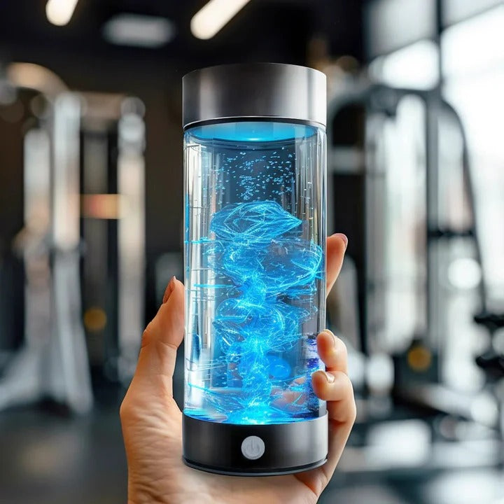 Hydrogen Water Generator Bottle with One-Touch Electrolysis and USB Rechargeable, 300mL Valideals Outlet