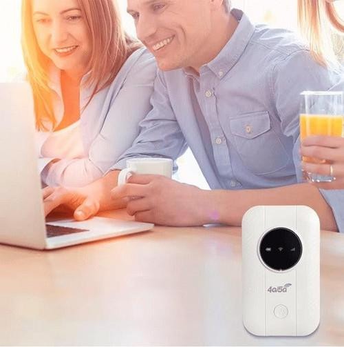 WiFi Router with 5G Support and Multi-Device Connectivity, 150 Mbps Pocket-Sized Valideals Outlet
