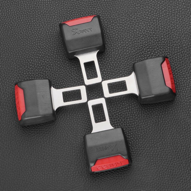 Seat Belt Extender with Reinforced Metal Tongue and Durable Plastic Housing, Set of 2 Valideals Outlet