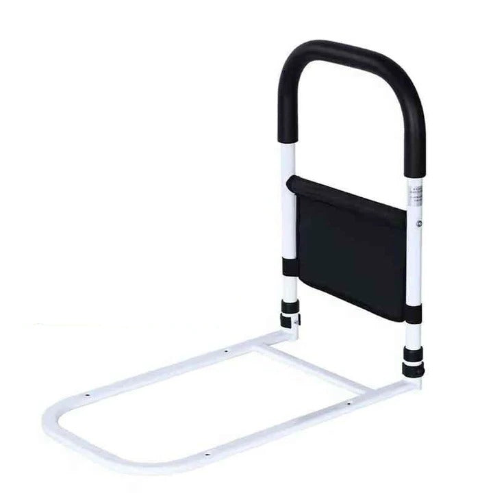 Bed Safety Rail with Padded Foam Handle and Adjustable Height, Low-Profile Base Valideals Outlet