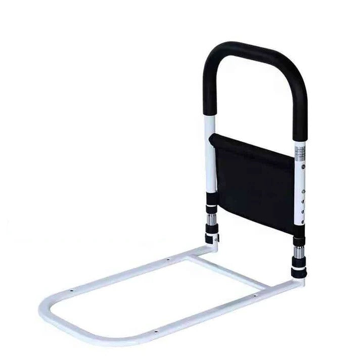 Bed Safety Rail with Padded Foam Handle and Adjustable Height, Low-Profile Base Valideals Outlet