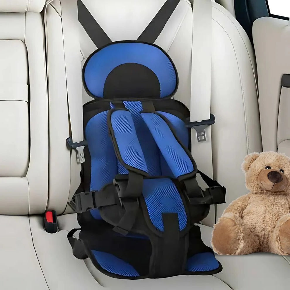 Kids Car Seat Cushion with Five-Point Harness and Non-Slip Base, Breathable Mesh Valideals Outlet