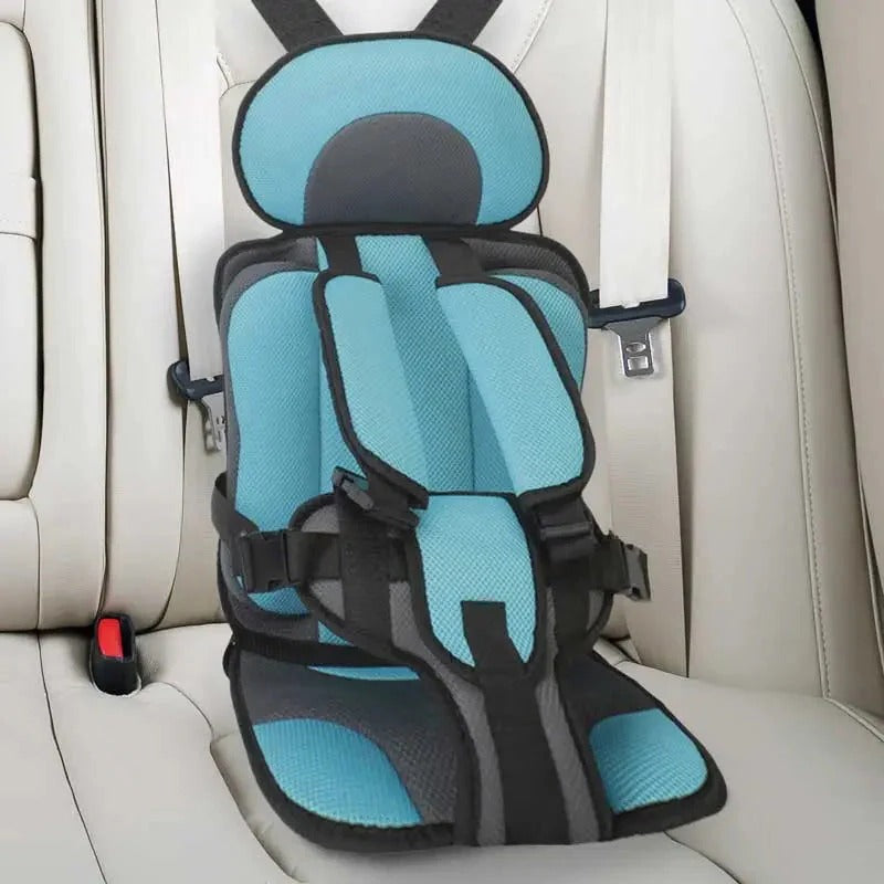 Kids Car Seat Cushion with Five-Point Harness and Non-Slip Base, Breathable Mesh Valideals Outlet