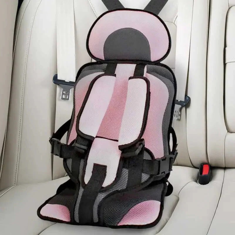 Kids Car Seat Cushion with Five-Point Harness and Non-Slip Base, Breathable Mesh Valideals Outlet