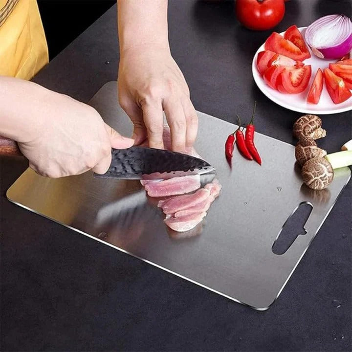 Titanium Composite Prep Board with Non-Porous Surface and Hanging Slot Valideals Outlet