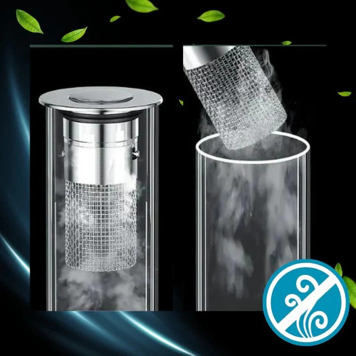 Pop Up Sink Stopper with Dual Silicone Seal and Built-In Strainer Valideals Outlet