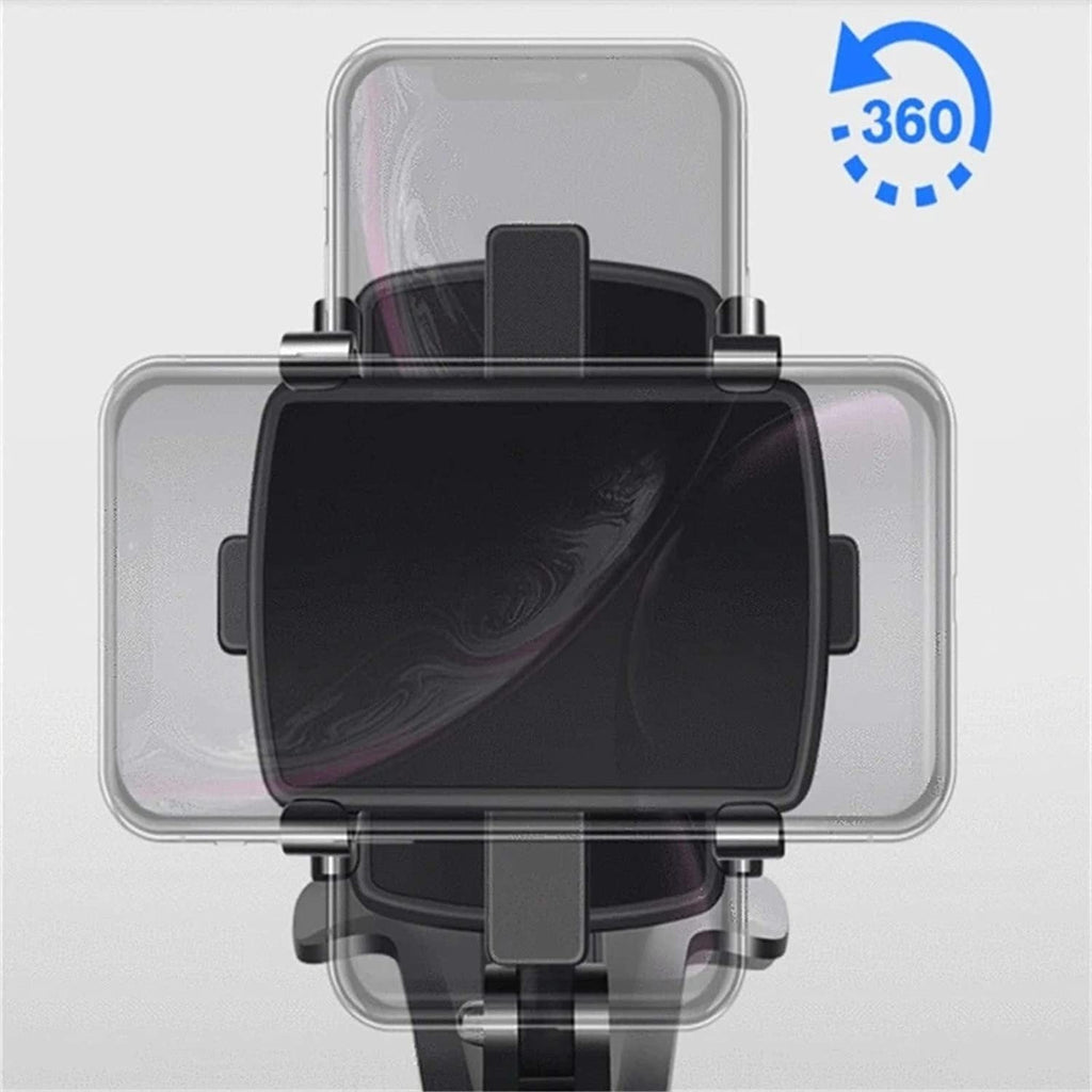 Car Phone Mount with 360 Degree Rotation and One-Hand Release, Fits Visor Rearview Dash Valideals Outlet