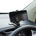Car Phone Mount with 360 Degree Rotation and One-Hand Release, Fits Visor Rearview Dash Valideals Outlet