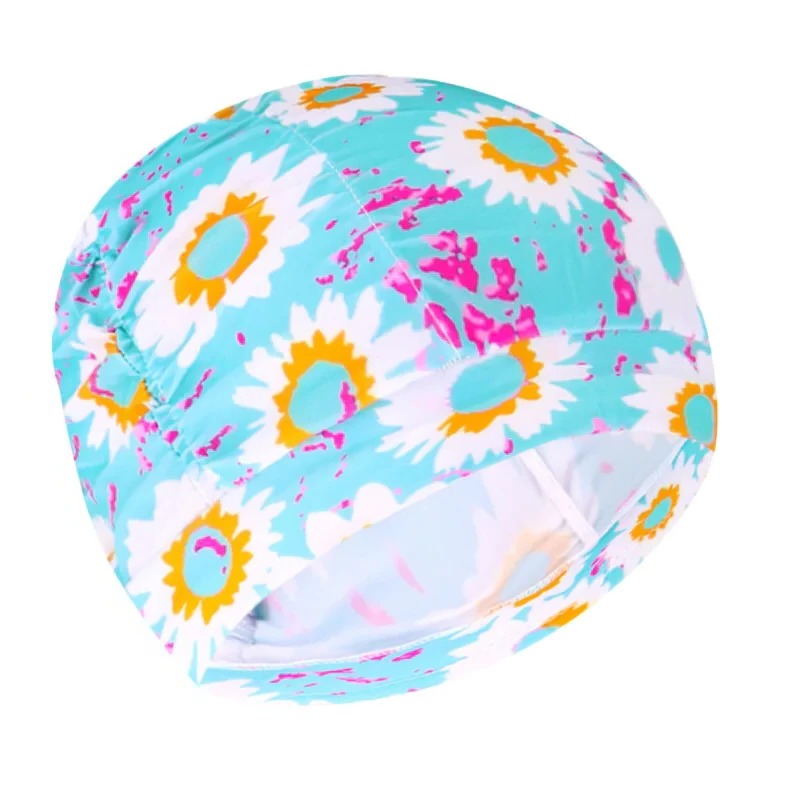 Turban Stretch Swimming Cap with Twist Front Detail and Quick Dry Design Valideals Outlet