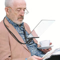 Magnifying Glass with Flexible Neck and Hands-Off Base, Wide Optical Lens Valideals Outlet