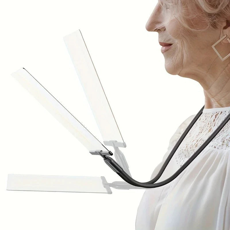 Magnifying Glass with Flexible Neck and Hands-Off Base, Wide Optical Lens Valideals Outlet