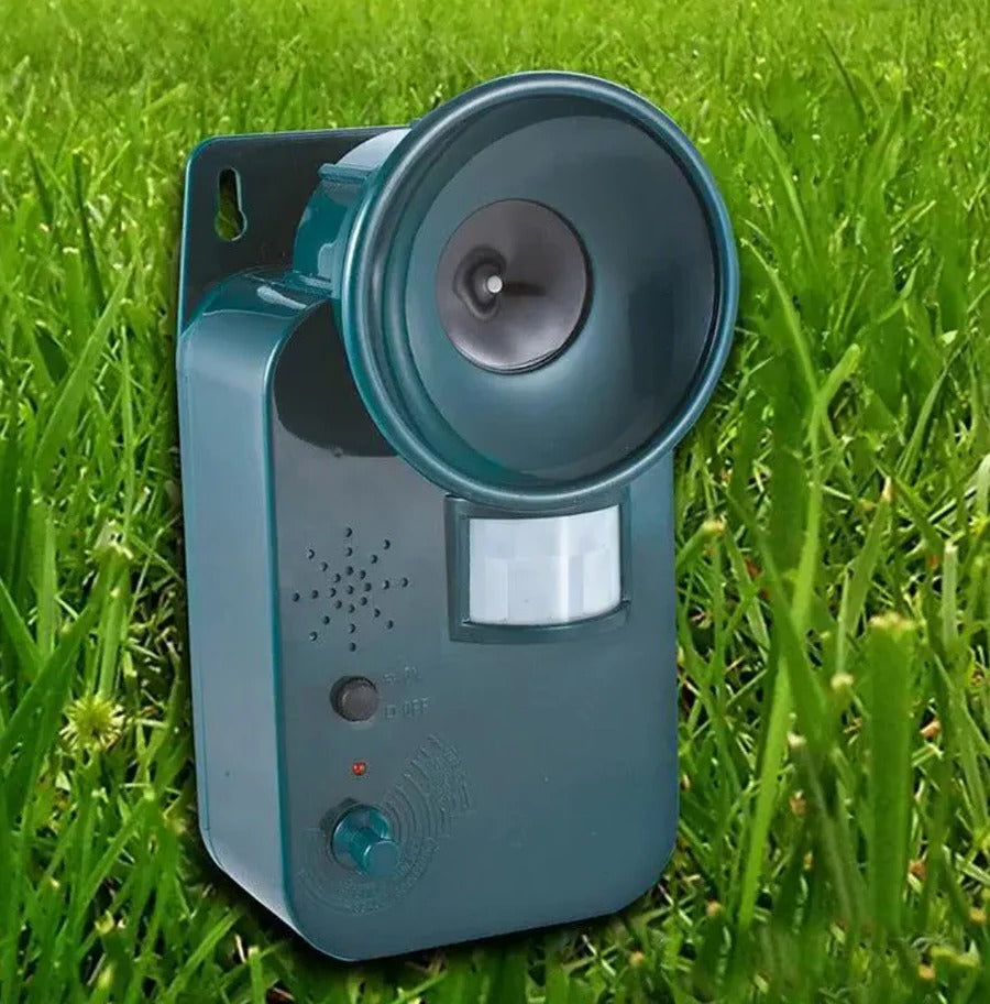 Ultrasonic Animal Repeller with Motion Sensor and 15-25kHz, 5,000 Sq Ft Coverage Valideals Outlet