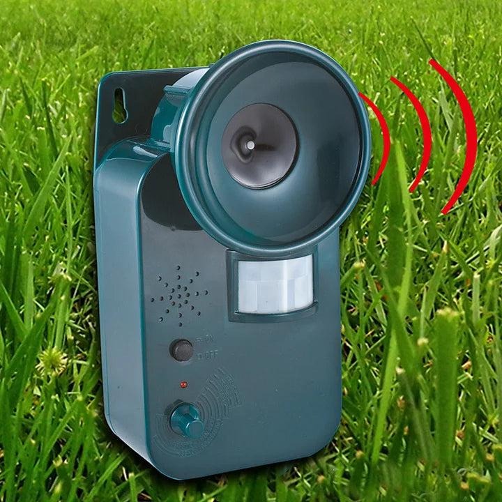 Ultrasonic Animal Repeller with Motion Sensor and 15-25kHz, 5,000 Sq Ft Coverage Valideals Outlet