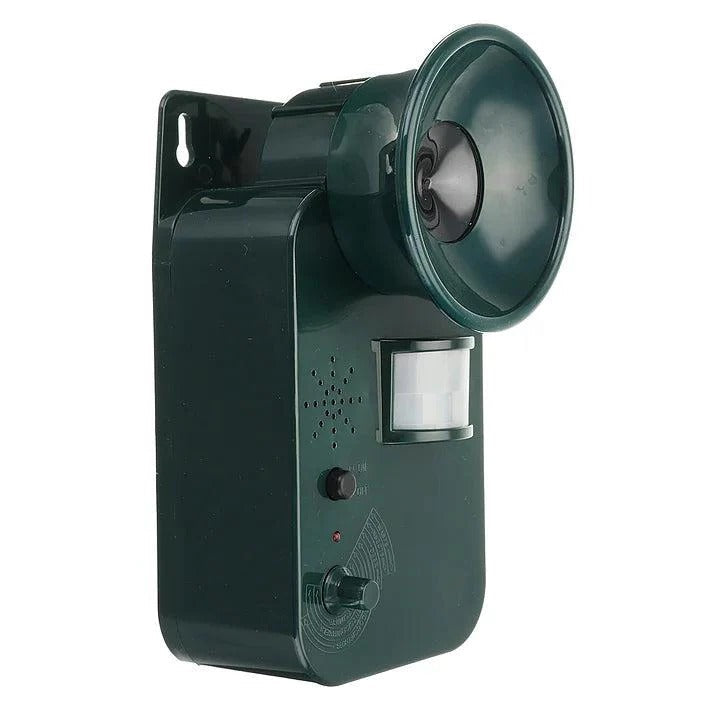 Ultrasonic Animal Repeller with Motion Sensor and 15-25kHz, 5,000 Sq Ft Coverage Valideals Outlet