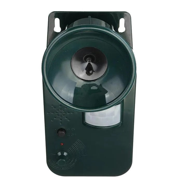 Ultrasonic Animal Repeller with Motion Sensor and 15-25kHz, 5,000 Sq Ft Coverage Valideals Outlet