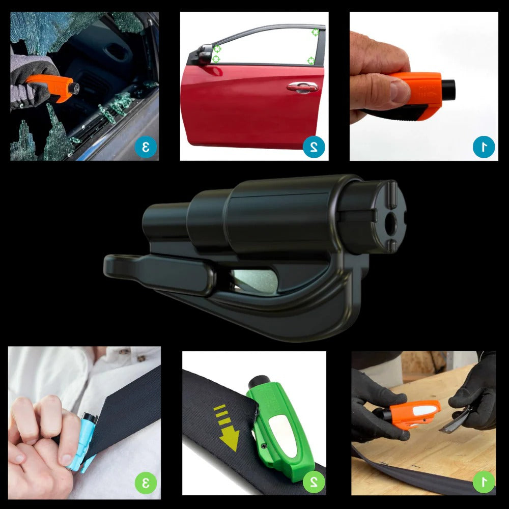 Car Window Breaker and Seat Belt Cutter Tool for Emergency Escape Valideals Outlet