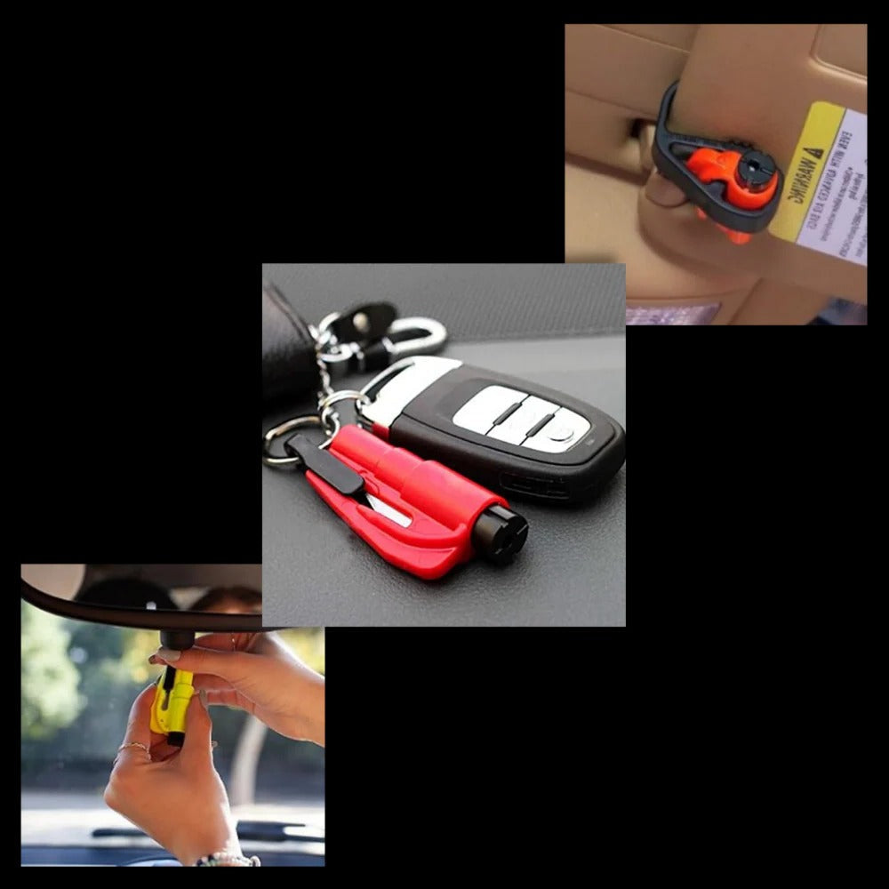 Car Window Breaker and Seat Belt Cutter Tool for Emergency Escape Valideals Outlet