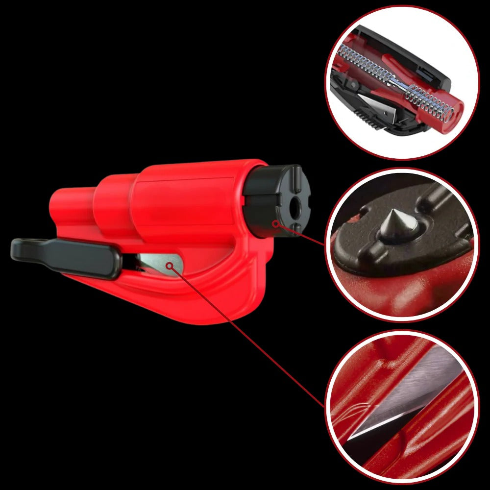 Car Window Breaker and Seat Belt Cutter Tool for Emergency Escape Valideals Outlet