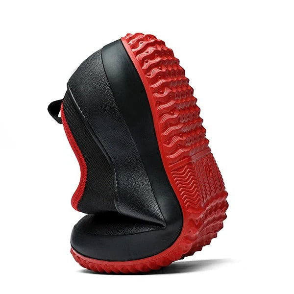 Waterproof Work Shoes with Slip on Entry and Non-Slip Outsole, Cushioned Footbed Valideals Outlet