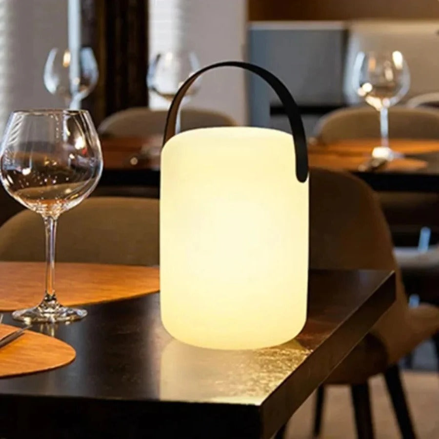 Cordless LED Table Lamp with Waterproof Design and Touch Remote, 1500mAh Battery Valideals Outlet