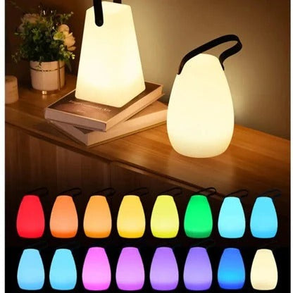 Cordless LED Table Lamp with Waterproof Design and Touch Remote, 1500mAh Battery Valideals Outlet