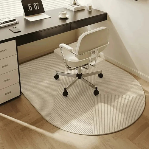 Chair Mat for Hard Floors with Non-Slip Backing and Short Pile Surface, 35.4x23.6 in Valideals Outlet