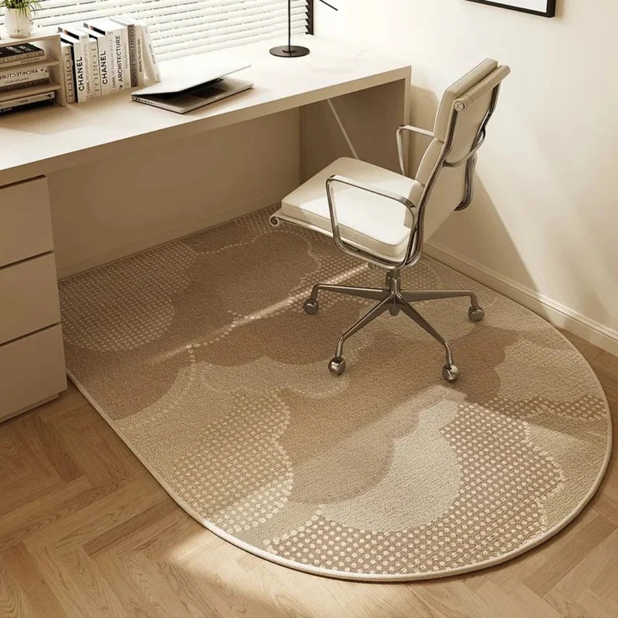 Chair Mat for Hard Floors with Non-Slip Backing and Short Pile Surface, 35.4x23.6 in Valideals Outlet