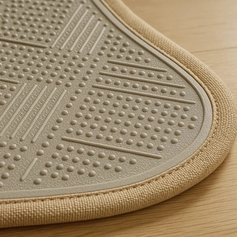 Chair Mat for Hard Floors with Non-Slip Backing and Short Pile Surface, 35.4x23.6 in Valideals Outlet