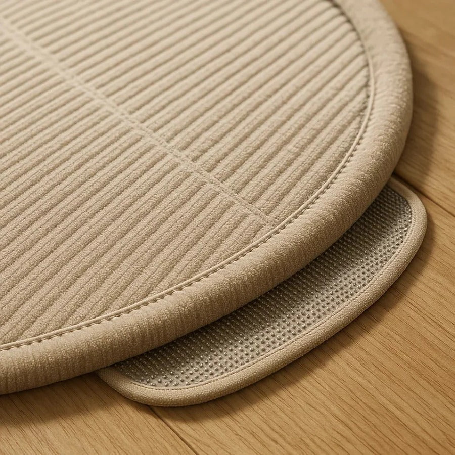 Chair Mat for Hard Floors with Non-Slip Backing and Short Pile Surface, 35.4x23.6 in Valideals Outlet