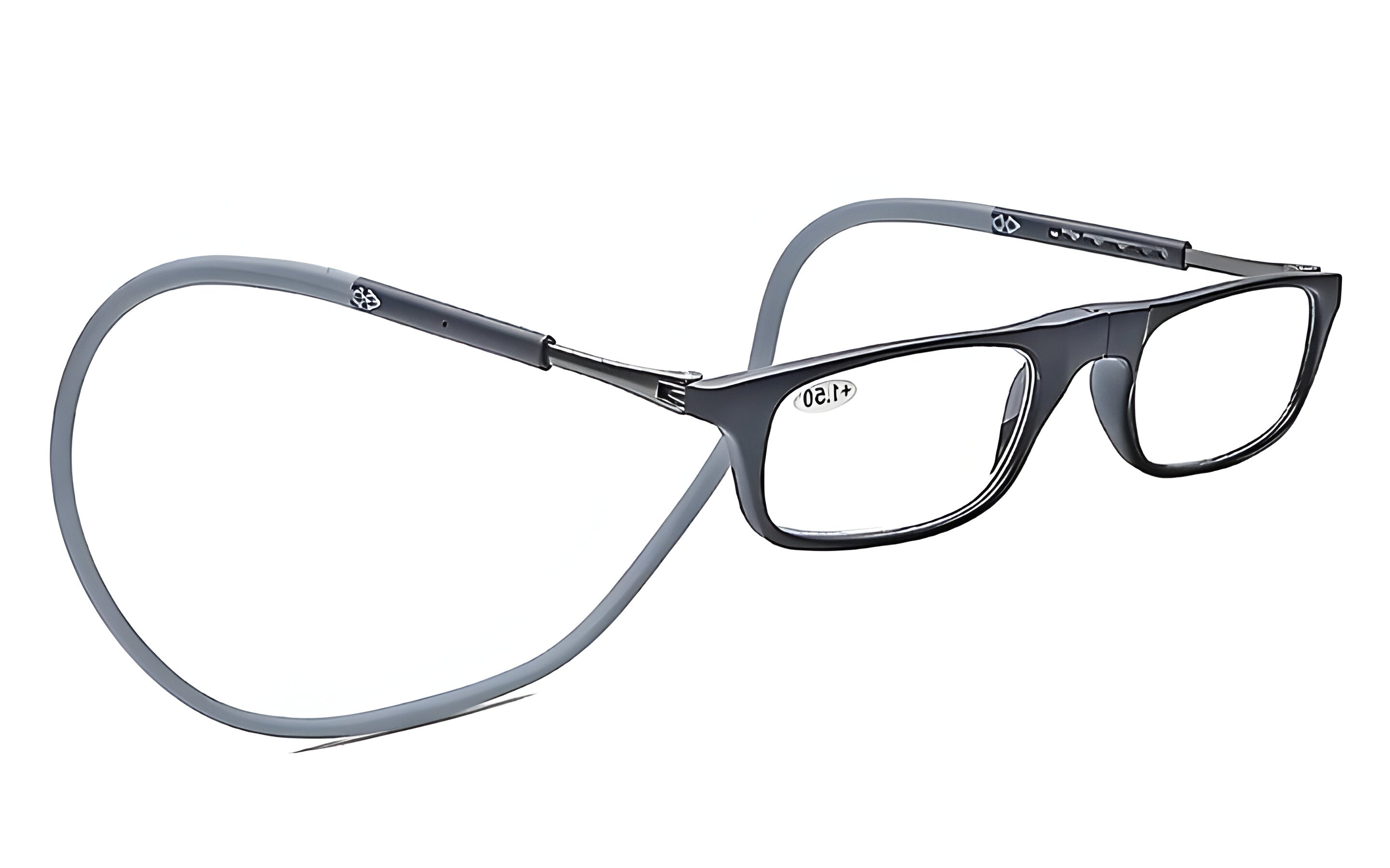 Reading Glasses with Magnetic Bridge and Hanging Neck Loop, Full Frame, Unisex Valideals Outlet