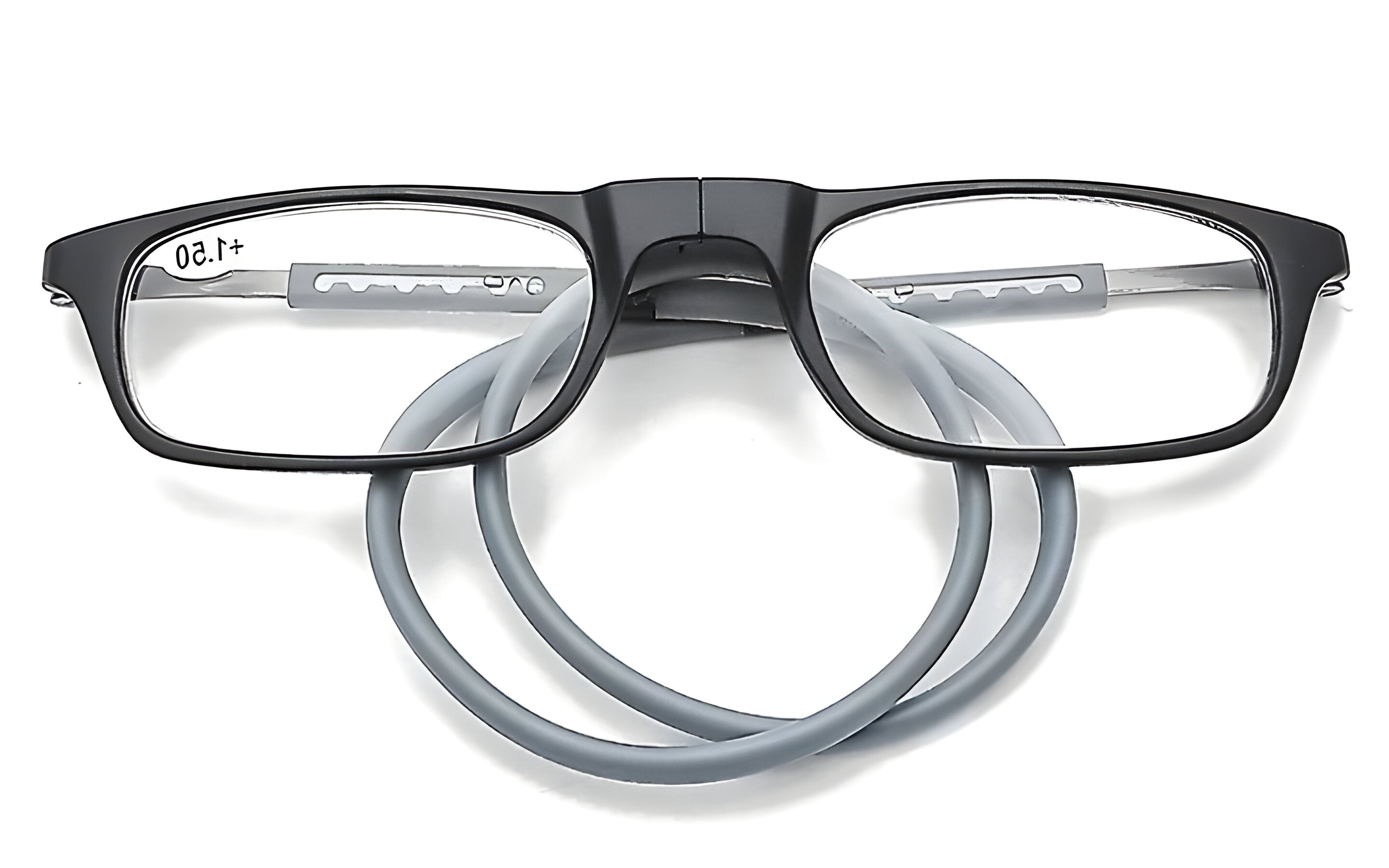 Reading Glasses with Magnetic Bridge and Hanging Neck Loop, Full Frame, Unisex Valideals Outlet