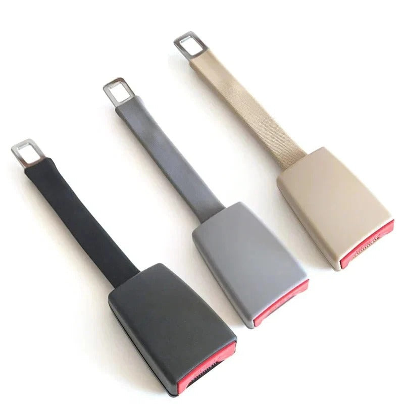 Seat Belt Extender with 11-Inch Rigid Stem and Upright Buckle, Tool-Free Install for Most Cars Valideals Outlet