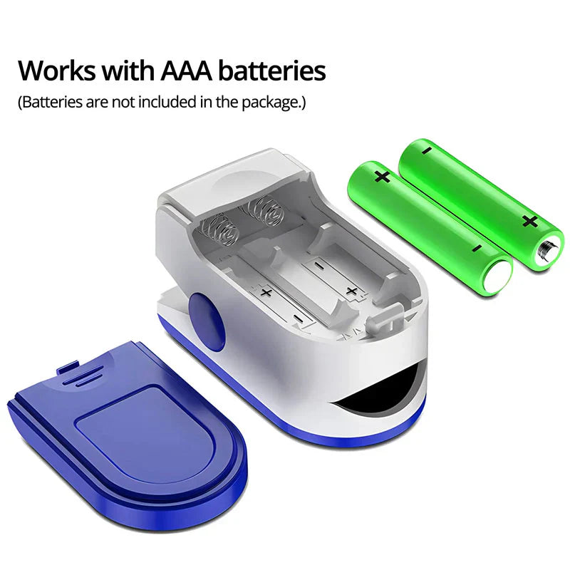 Fingertip Pulse Oximeter with Color Display and Light Sensor Technology Valideals Outlet