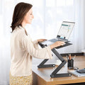 Adjustable Laptop Stand with Aluminum Alloy and Detachable Mousepad, Fits 7 to 21in Laptops Valideals Outlet