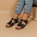 Women's Orthopedic Sandals with Molded Footbed and Adjustable Straps, Slip-Resistant Sole Valideals Outlet