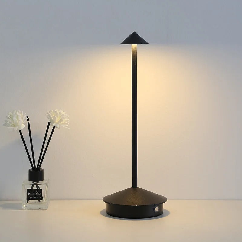 Rechargeable LED Desk Lamp with Touch Control and 3 Color Modes, Portable Cordless Design Valideals Outlet