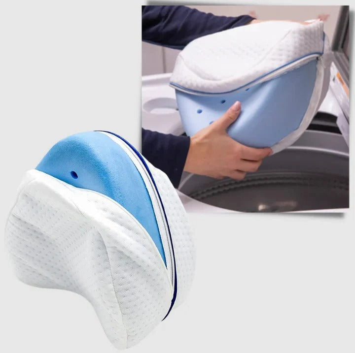 Memory Foam Contoured Pillow with Breathable Cover and Machine Washable Design Valideals Outlet