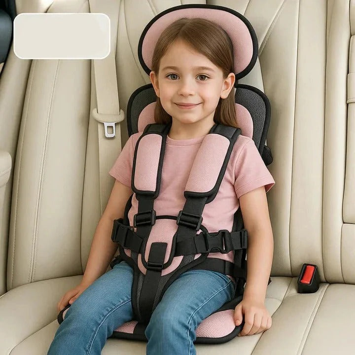 Child Travel Seat with Five-Point Harness and Foldable Lightweight Design Valideals Outlet