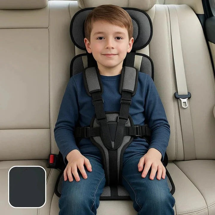 Child Travel Seat with Five-Point Harness and Foldable Lightweight Design Valideals Outlet